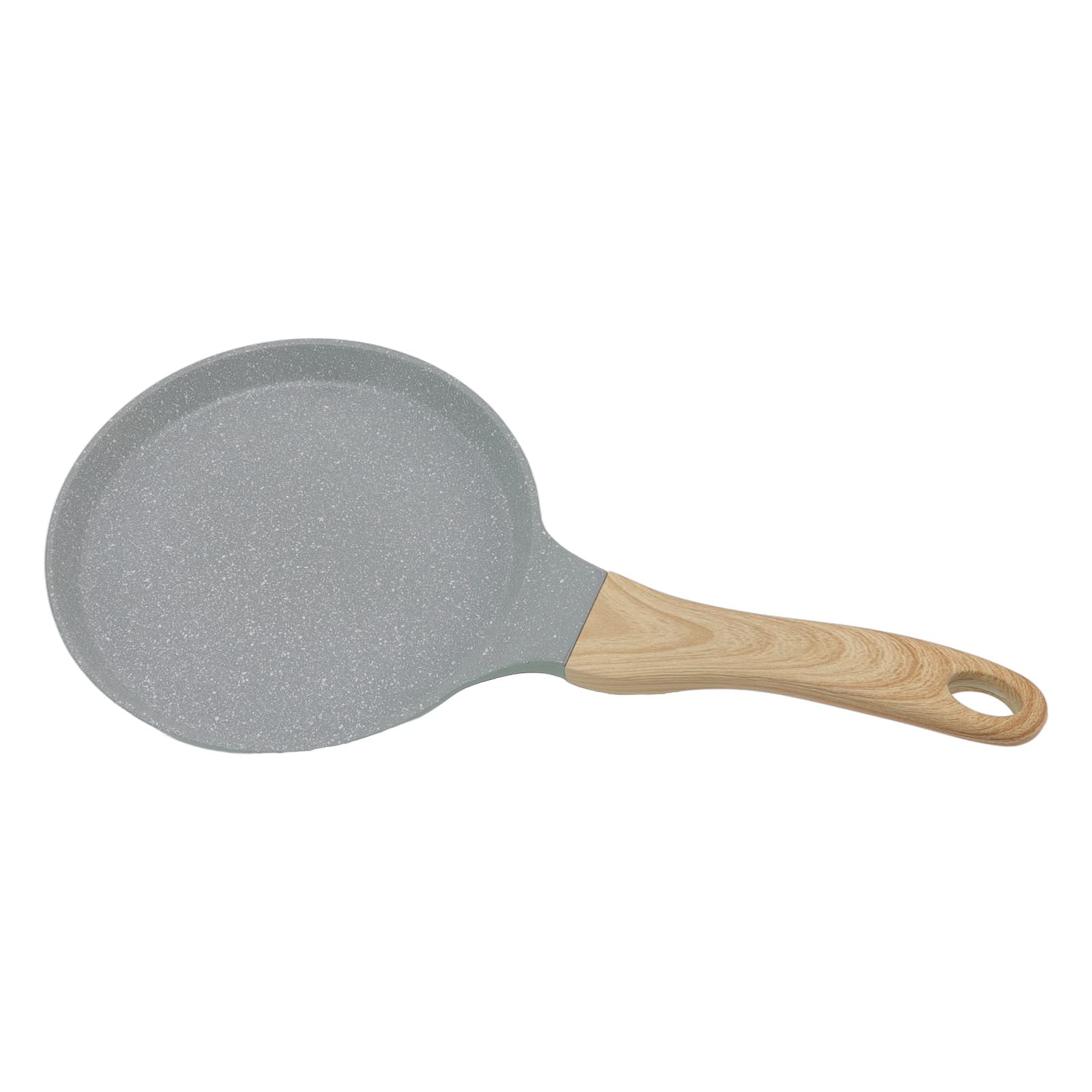 Domary Patelnia z powłoką nieprzywierającą, Zielony Stop Aluminium, z