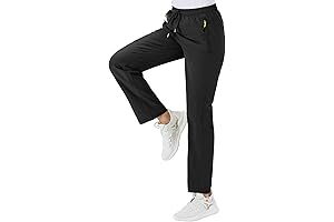 BGOWATU Women's Nylon Hiking Cargo Pants
