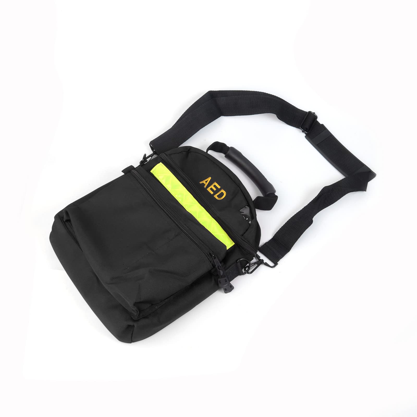 Erste-Hilfe-Tasche leer, rot, Erste-Hilfe-Tasche, Erste-Hilfe-Tasche, klein für Zuhause, Notfall, Reisen, Camping, Wandern, Outdoor, Ersthelfer, Schwarz II, Taschen-Organizer