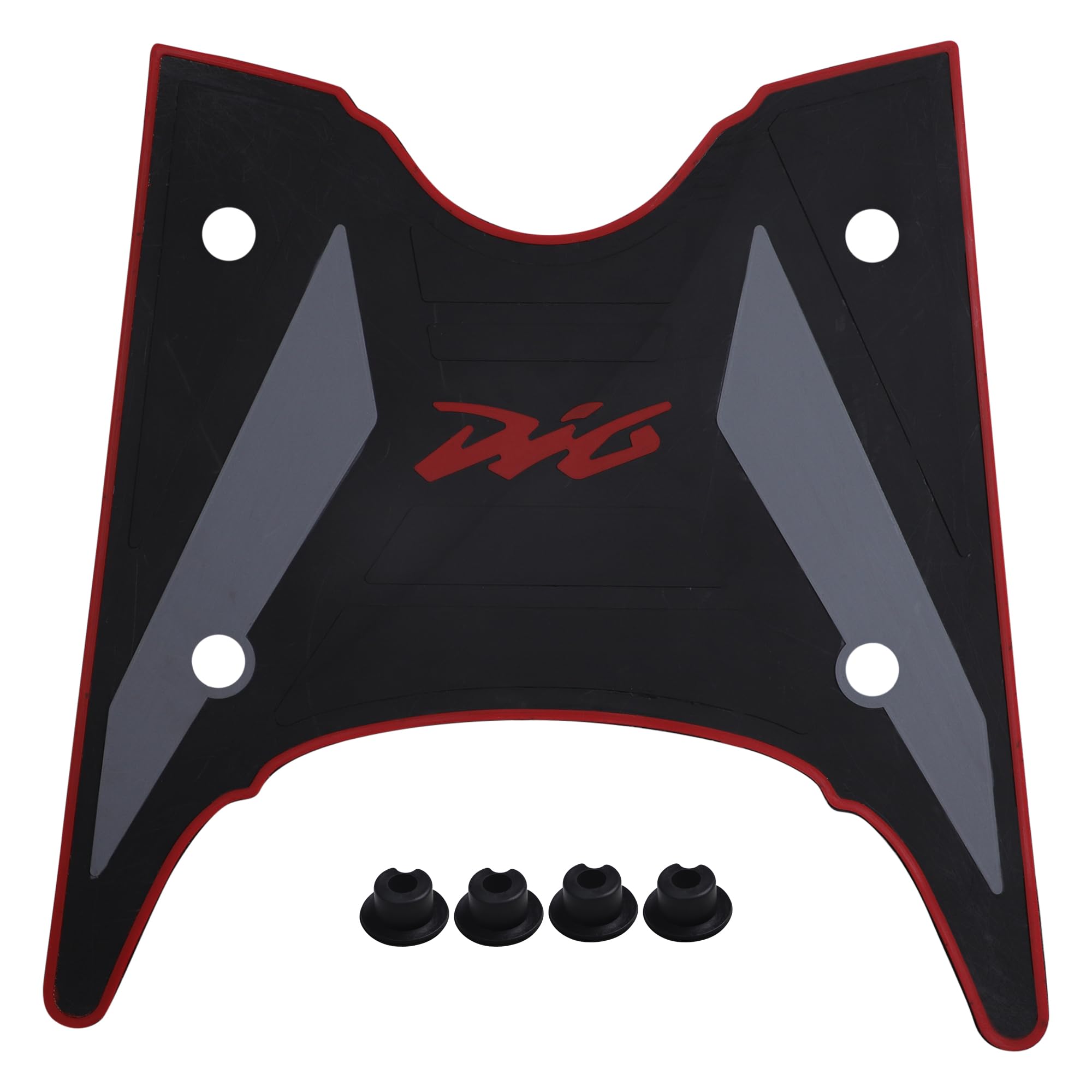 Rider Arts Anti Skid Scooter Rubber Foot Mat/Floor Mat for Dio (1)-image-20