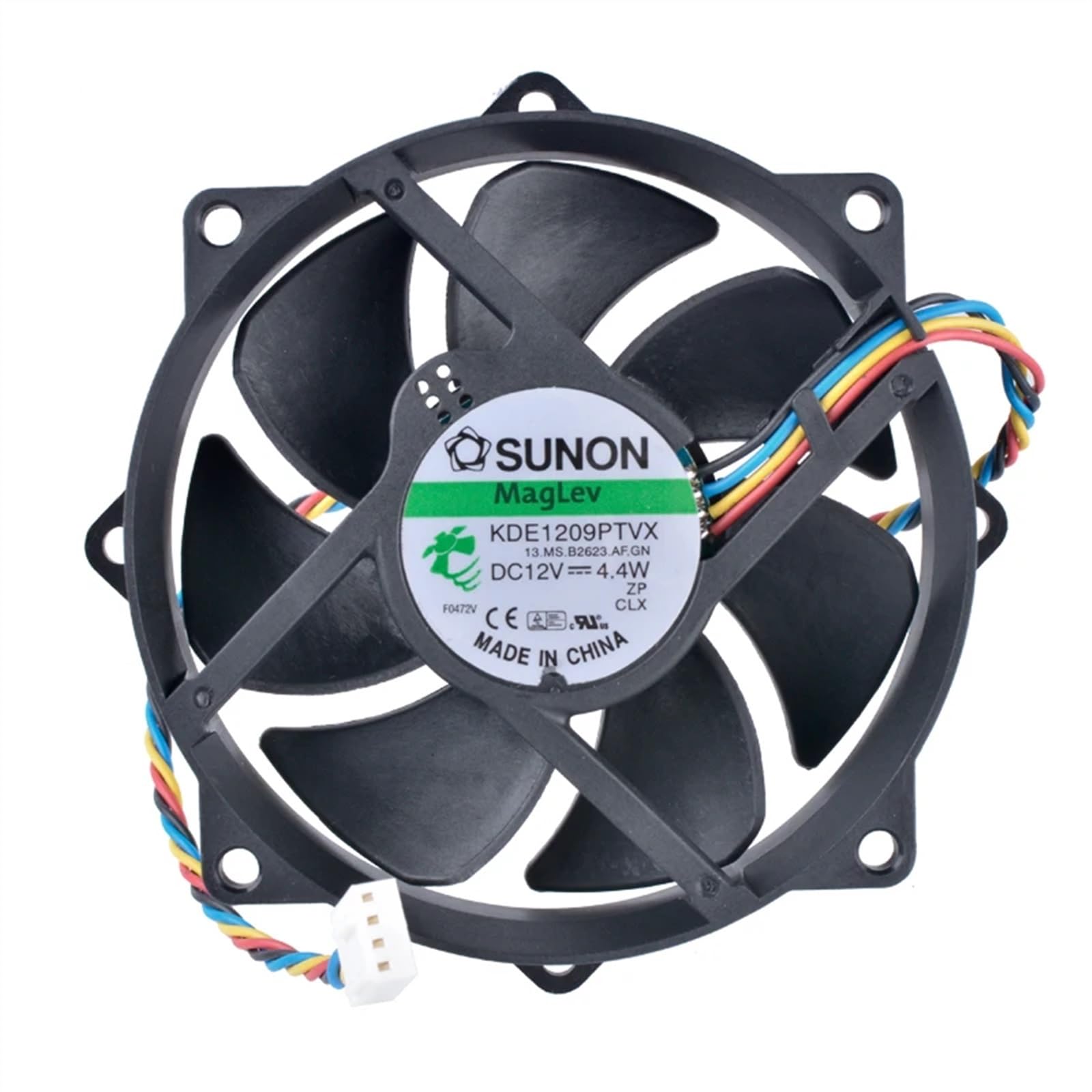 KDE1209PTVX 9025 8025 9225 12V 4,4 W Płyta główna komputera 4-pinowy procesor PWM Cichy wentylator chłodzący o dużej objętości