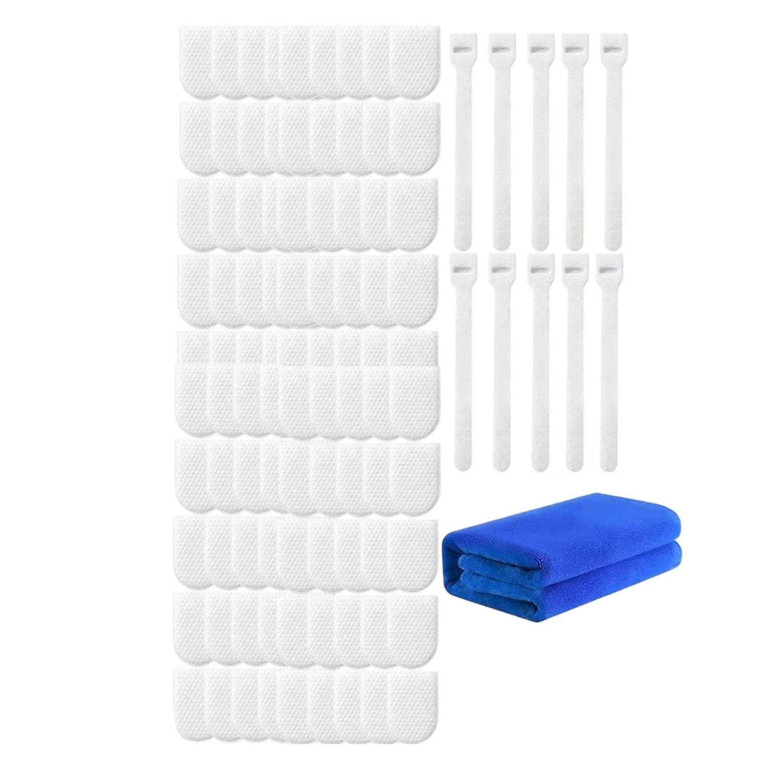 100 pieces sediment-trapping faucet filter bag with tie straps reusable faucet filter bag with ties washable cotton pouch with ties mesh for kitchen sink, wash basin, free