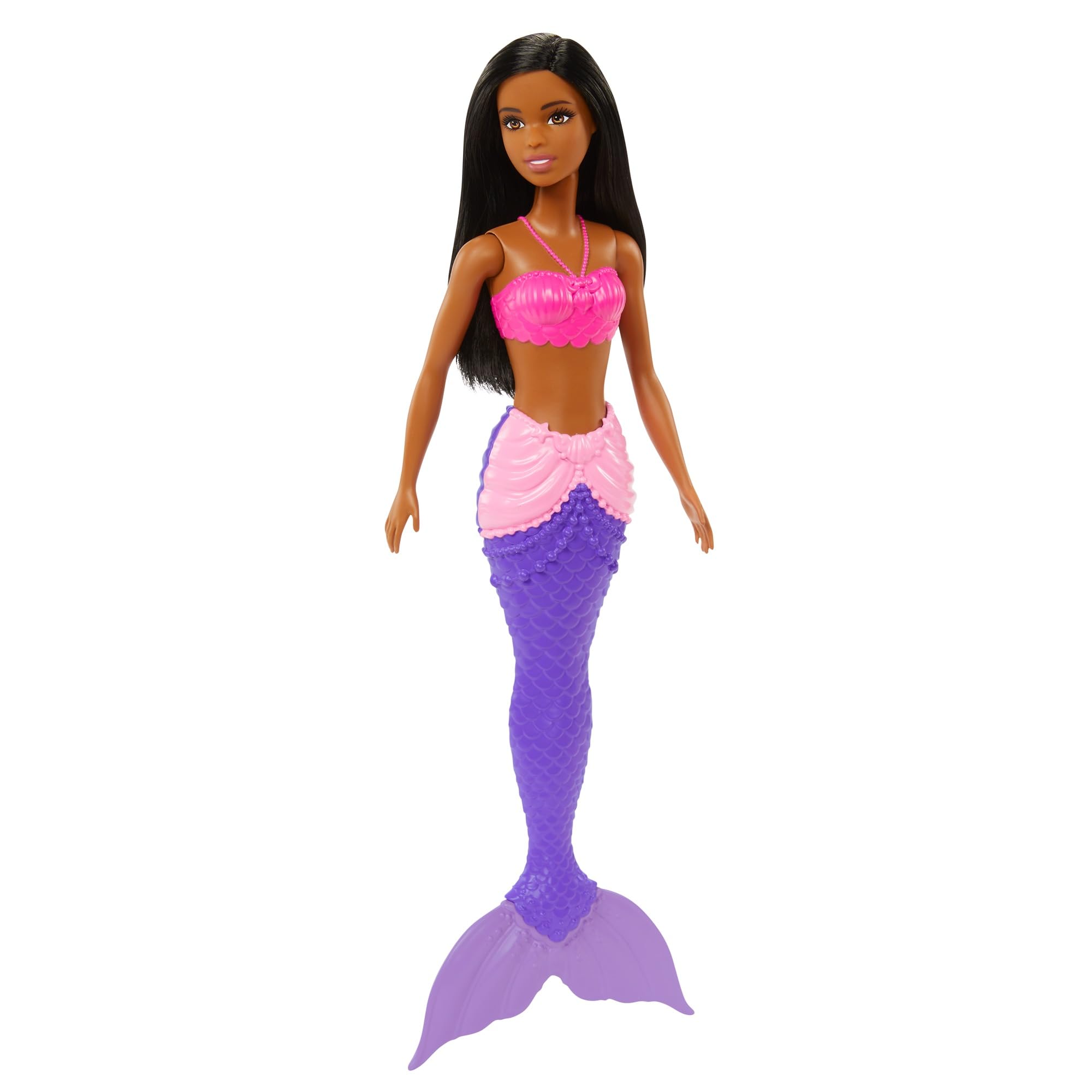 Barbie Fantasía Muñeca Sirena Aleta Morada con Rosa, Multicolored, 12.75 inches - Image 2