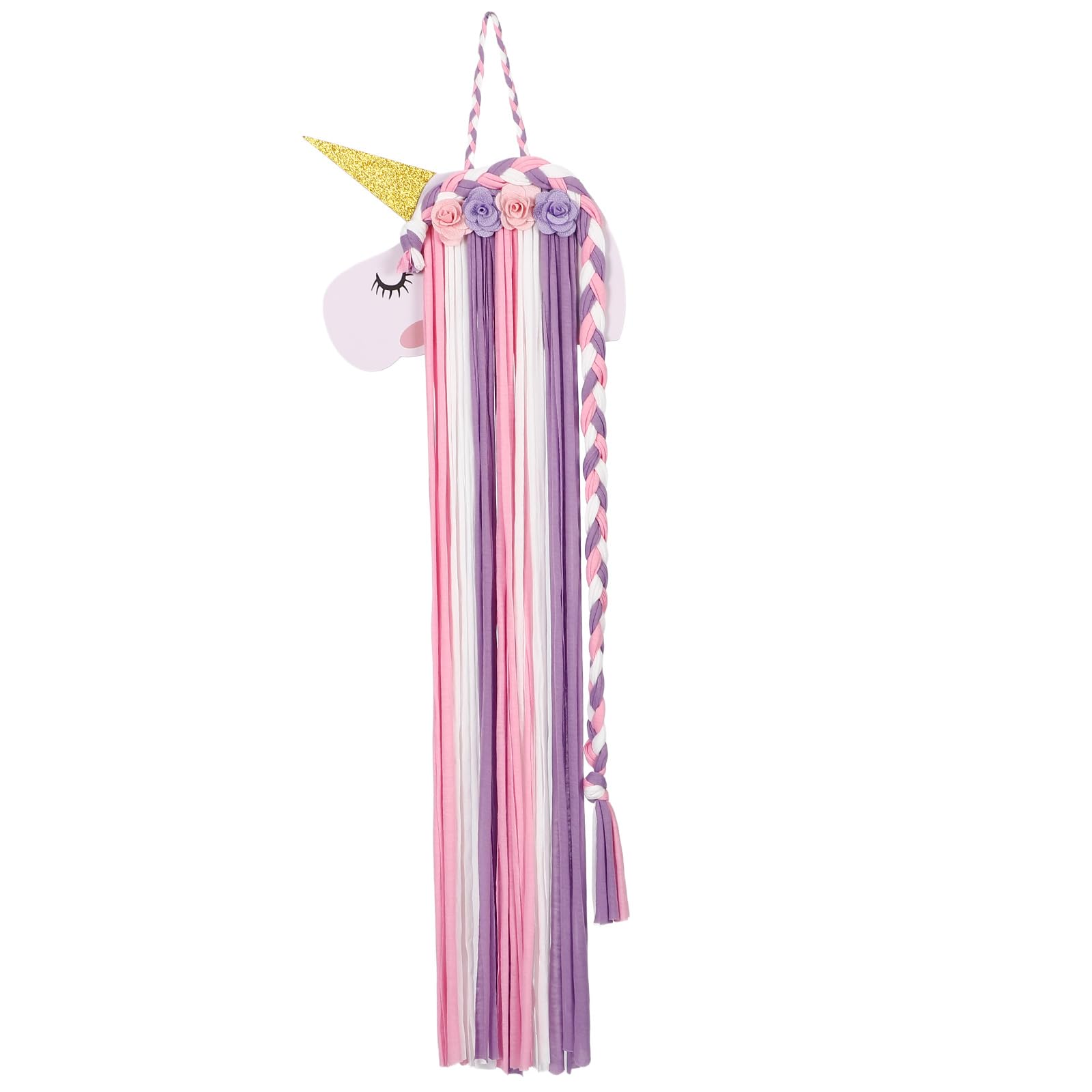 Pince à cheveux licorne suspendue pour décorer la chambre de votre fille