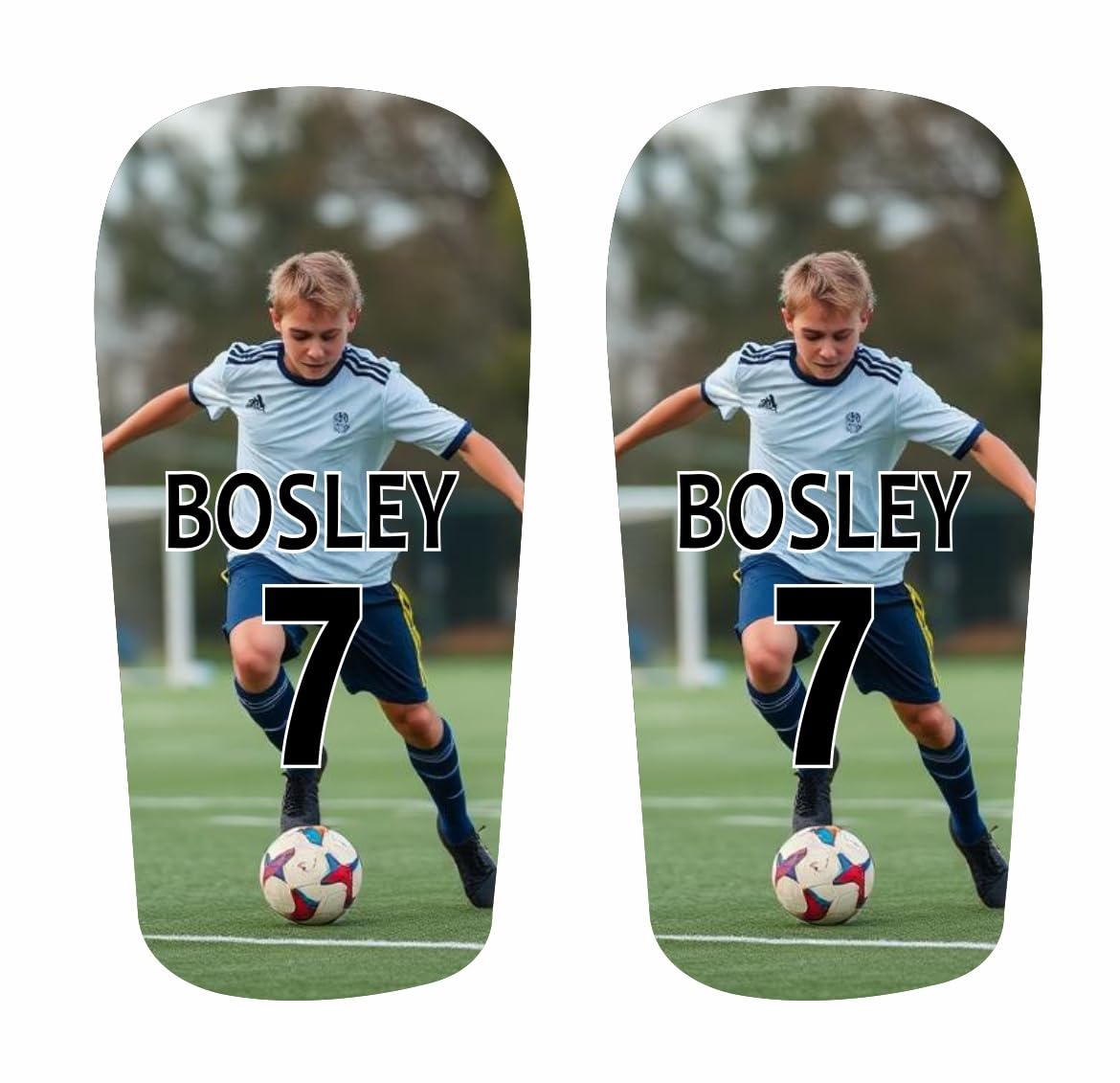 Shin Guards (YOUR PHOTO, Adult (19cm))