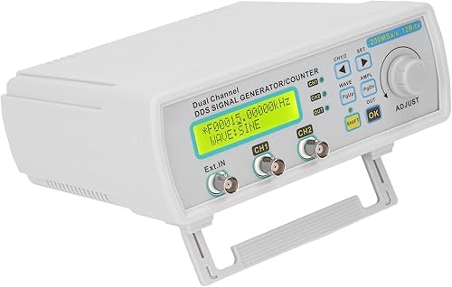 Miniatura 3 de Contador de generador DDS  DC5V DDS generador de funciones programables de doble canal  Medidor de frecuencia de forma de onda arbitraria  Contador