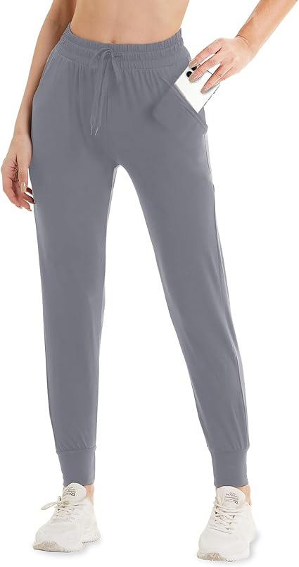 GAYHAY Joggers for Women with Pockets - Womens Sweatpants Lightweight Yoga Lounge Pants for Athletic Workout Gym Running