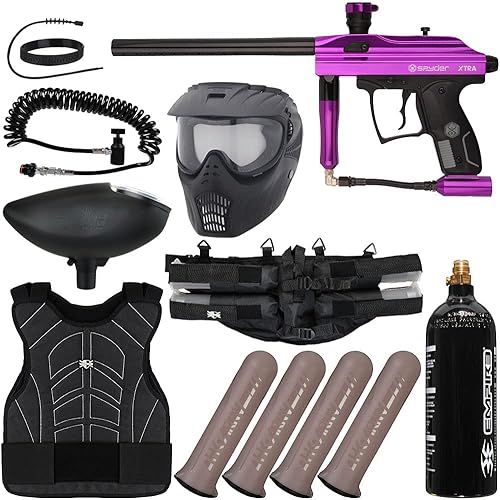 Action Village Kingman Spyder Xtra Light Gunner Kit de paquete de pistola de paintball