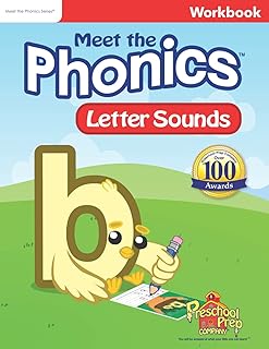 Preschool Prep Company Meet The Phonics - Letter Sounds Workbook