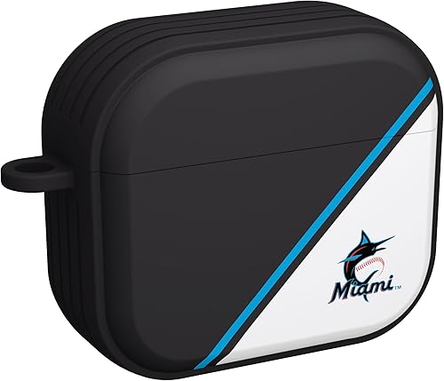 Miniatura 4 de Game Time Miami Marlins Champion Series HDX - Funda compatible con Apple AirPods Gen 3