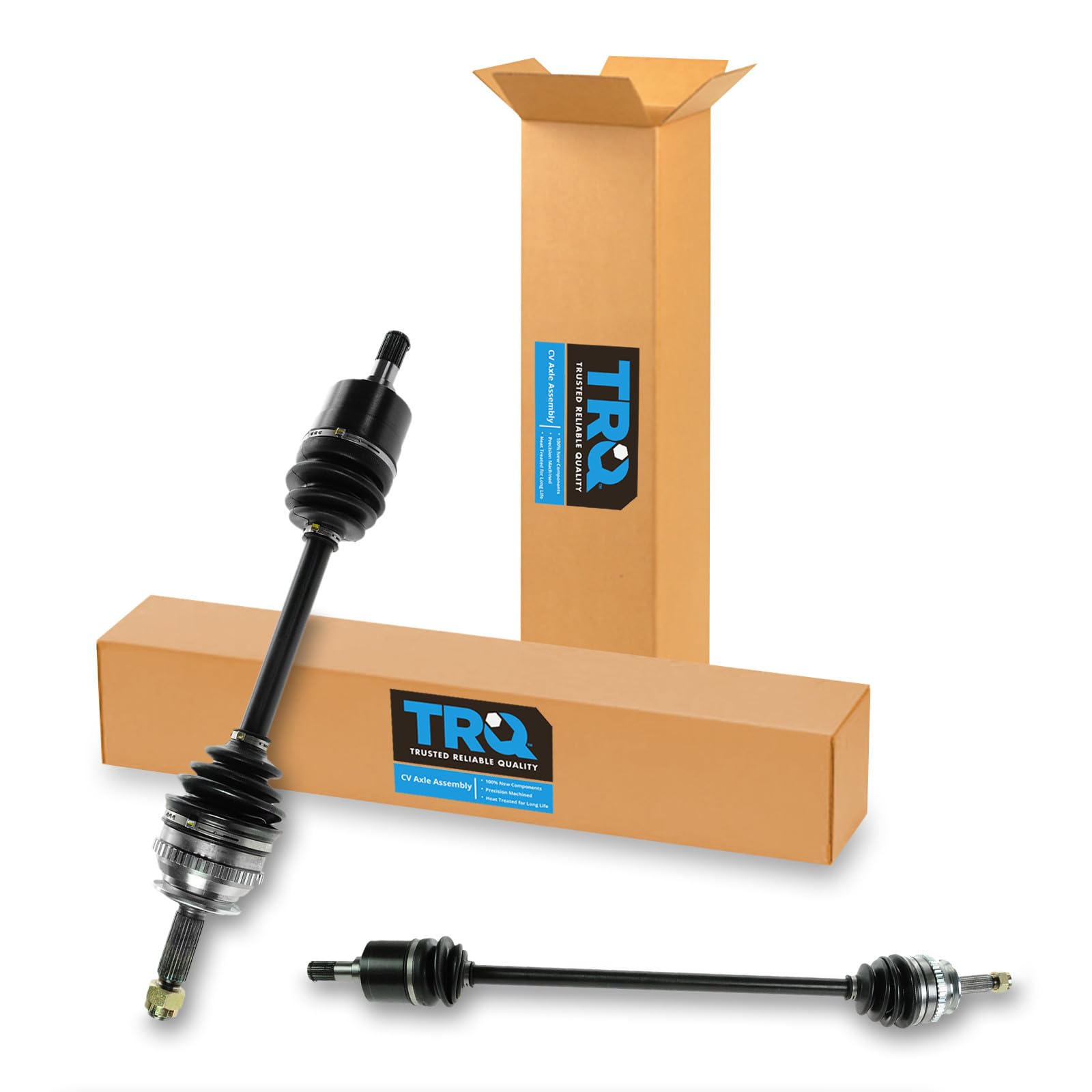 TRQ Front Driver Side and Passenger Side CV Axle Assembly Set 2 Piece