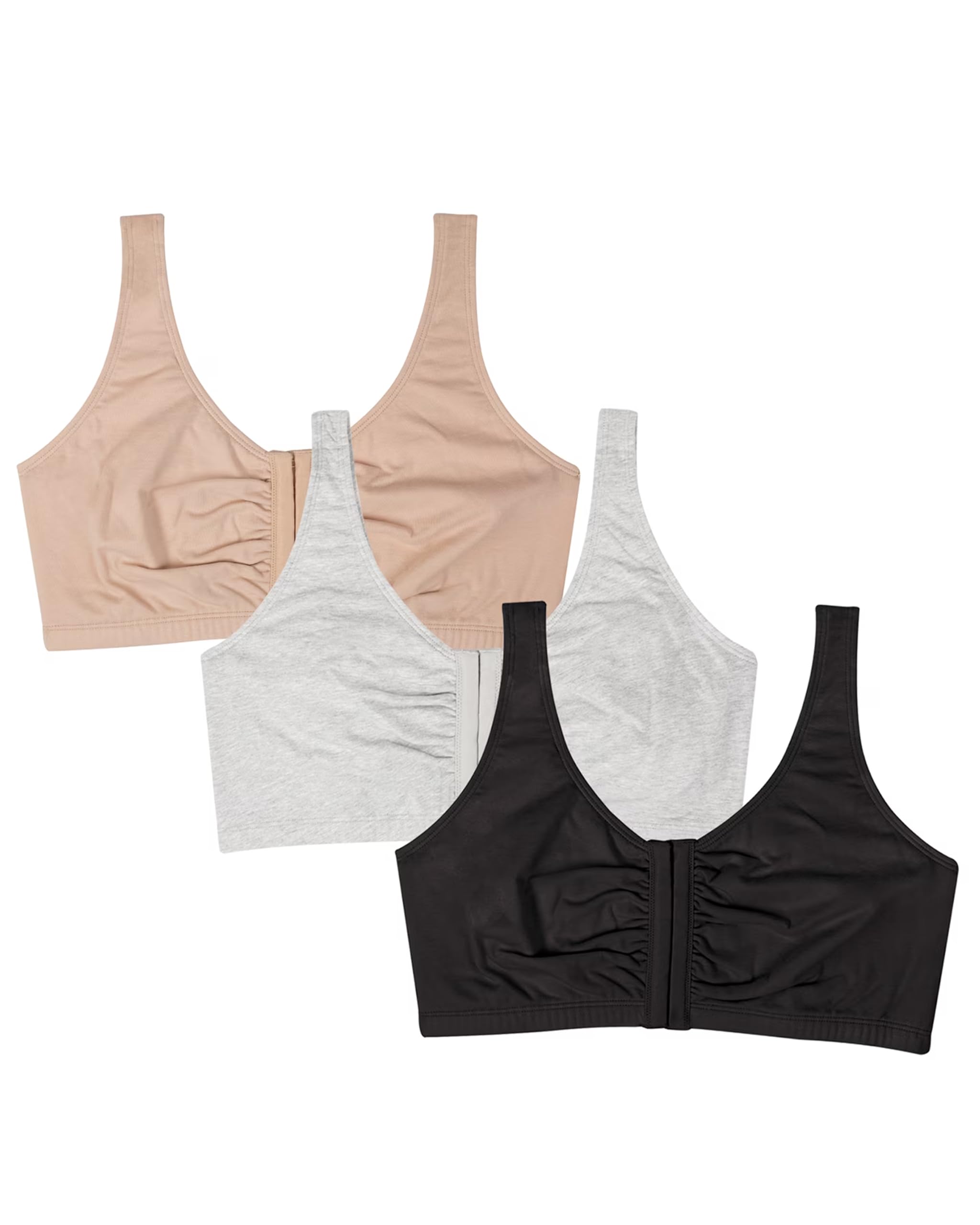 Fruit of the Loom Soutien-Gorge en Coton à Fermeture Avant pour Femme