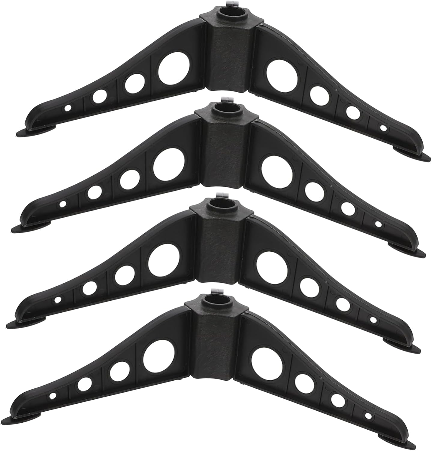 Alipis 4pcs Sturdy Christmas Tree Stand Material Holder for Artificial Trees Easy Installation Compact Design for Holiday Decor