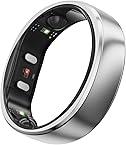 RingConn Gen 2, World’s First Smart Ring with Sleep Apnea Monitoring, No APP Subscription, 12-Day Battery Life, Stress/Heart Rate/Women's Health Tracker, Android & iOS Compatible (Silver, Size 9)
