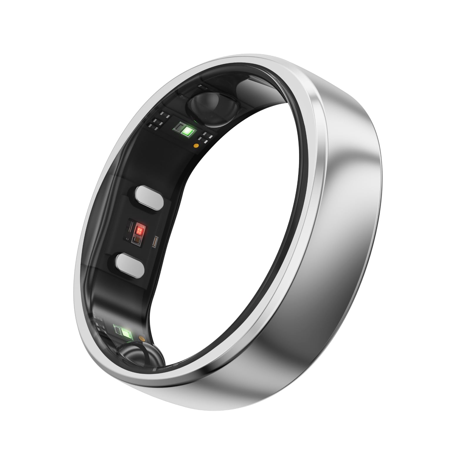 RingConn Gen 2 Smart Ring, weltweit erstes Schlafapnoe-Monitoring, Keine App-Abonnement, 12 Tage Akkulaufzeit, Stress-/Herzfrequenz-/Frauen-Gesundheits-Tracker, kompatibel mit Android und iOS