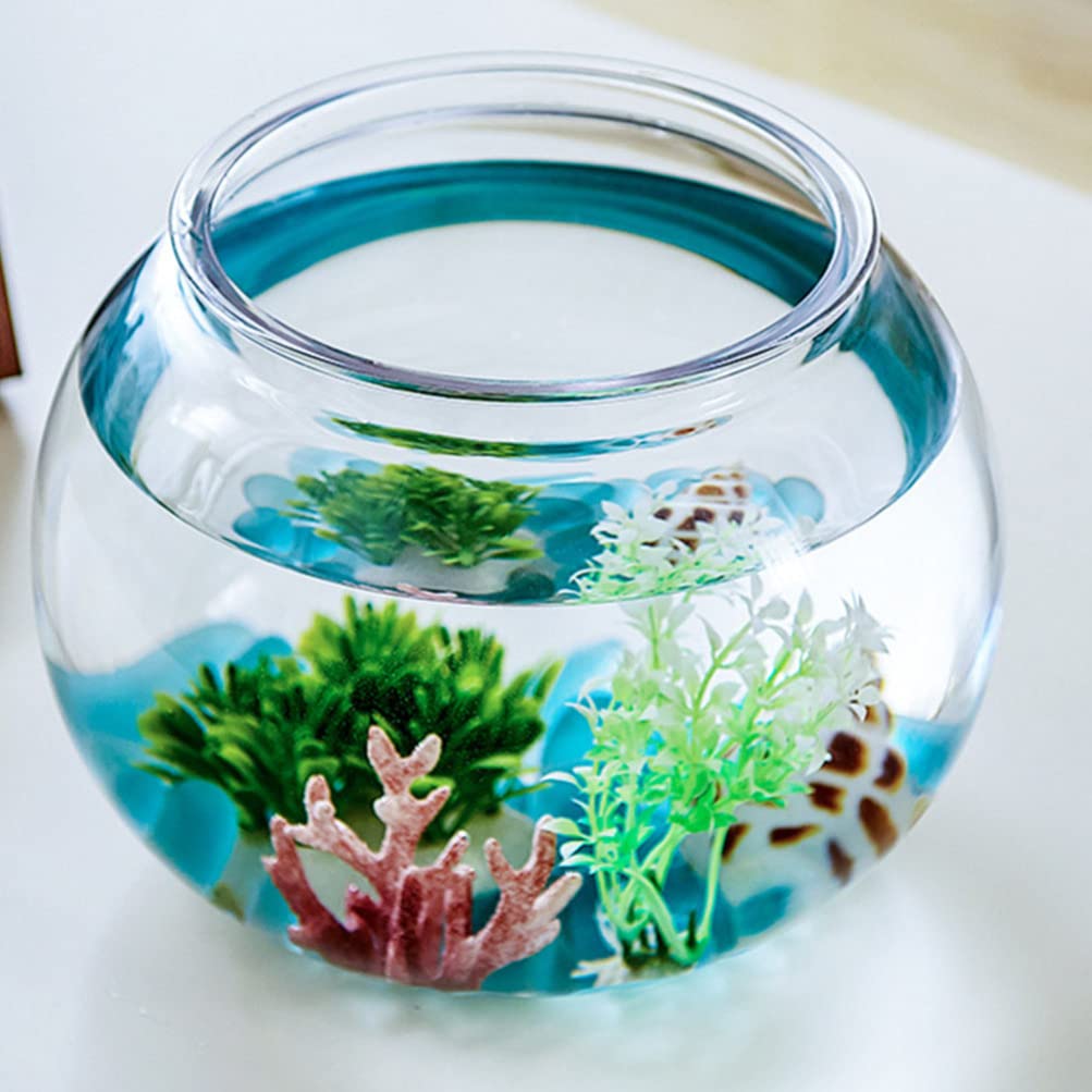 Clear Globe Bowl Plastic Fish Bowl - 6\, image size:1003x1003