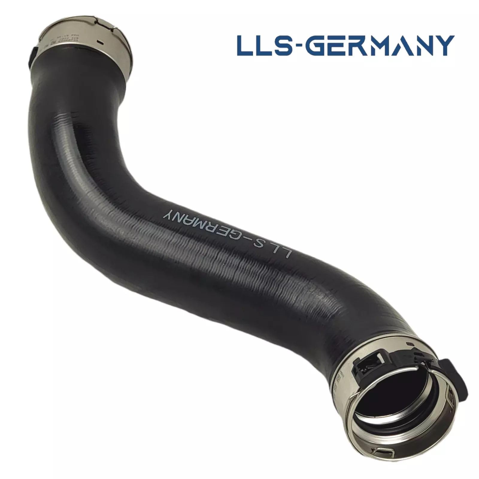 LLS-GERMANY Tubo d'aria di carica turbo compatibile con NP300 Navara Pick-up (D23, D23T), 2.3 dCi, 2.3 dCi 4x4, 160 PS, 163 PS, 190 PS, 144634JA1C, 144634JA0A, 144634JA0C, connettore originale HENN