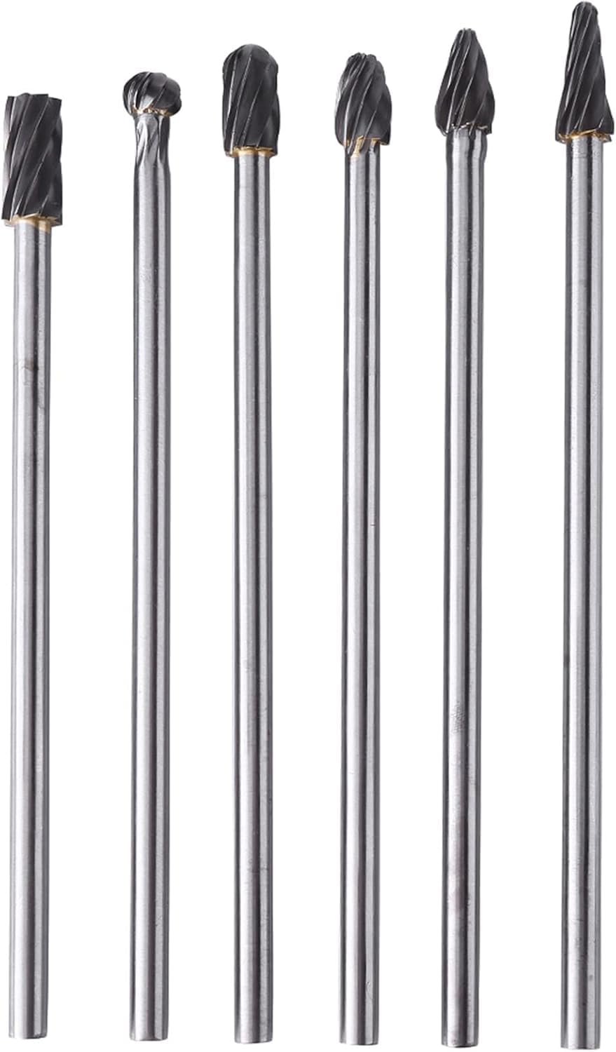 Cylinder Head Porting Kit, Port and Polish Kit,Cylinder Head Tungsten Carbide Aluminum Cylinder Head Tools Porting Tools for Grinding and Polishing Cast