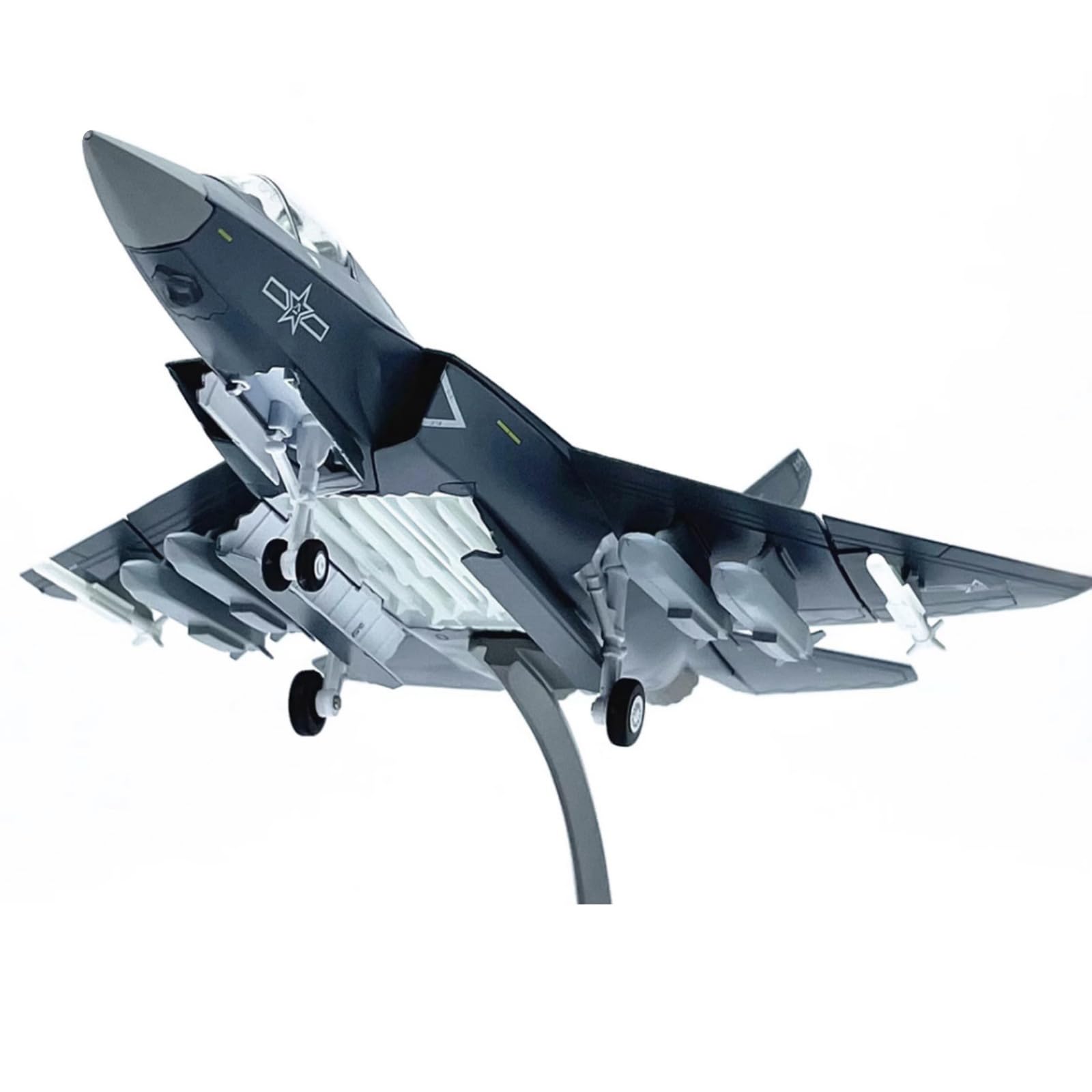 Amazon.co.jp: 1:72中国J-35戦闘機モデルシミュレーション航空機モデル