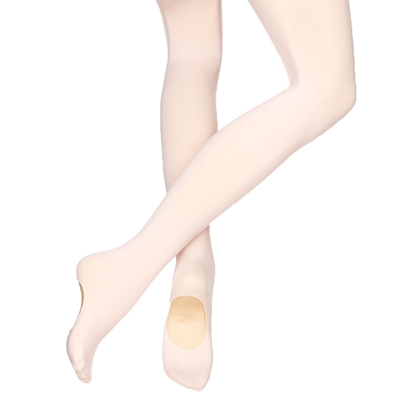Silky Theatrical Pink Pink High Performance Convertible Ballet Tights Age 9-11