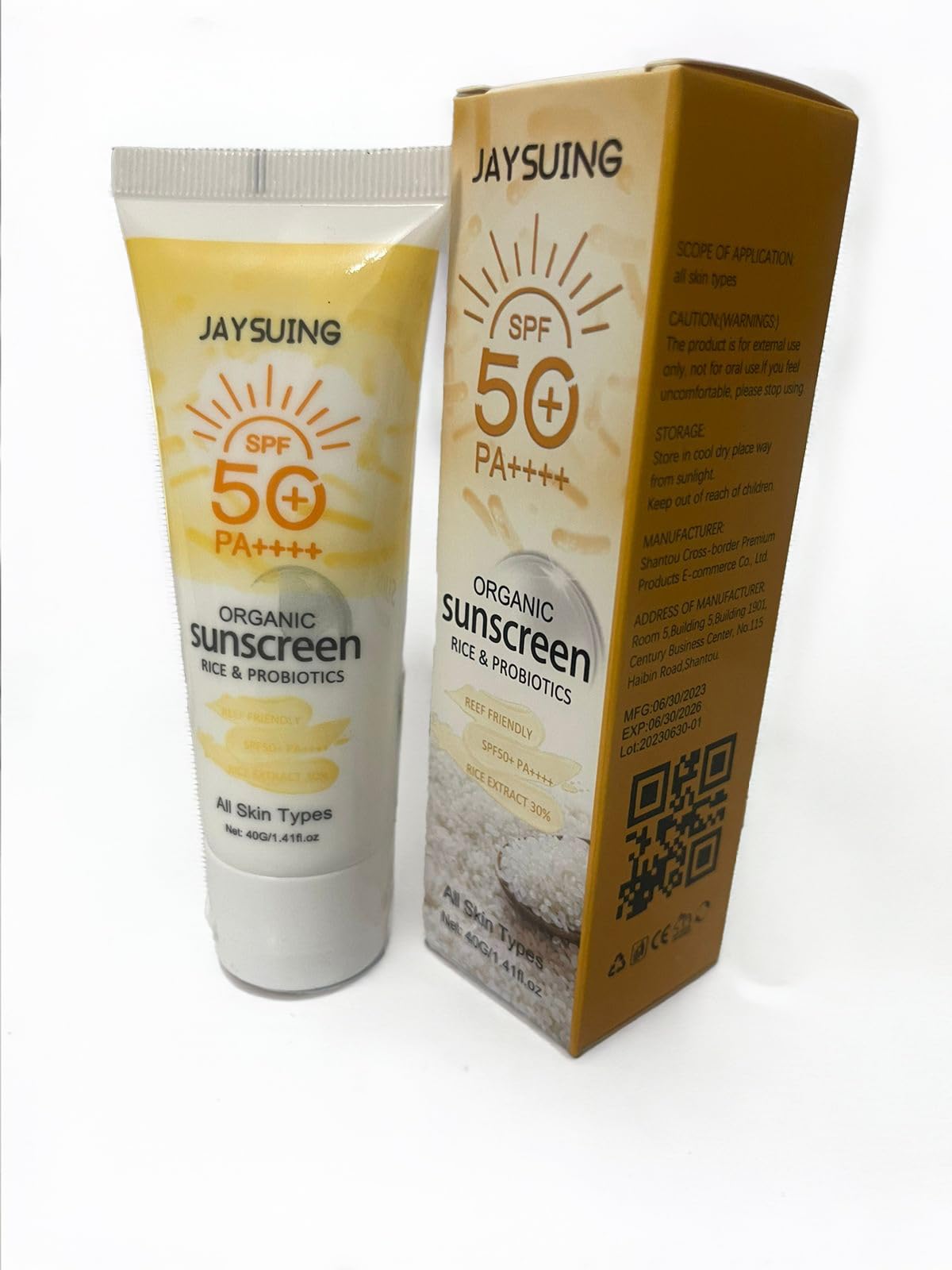 Relief Sun Rice Probiotics Spf 50, Sunscreen Rice Probiotics, Rice Probiotics Sunscreen Spf 50 (1pcs)