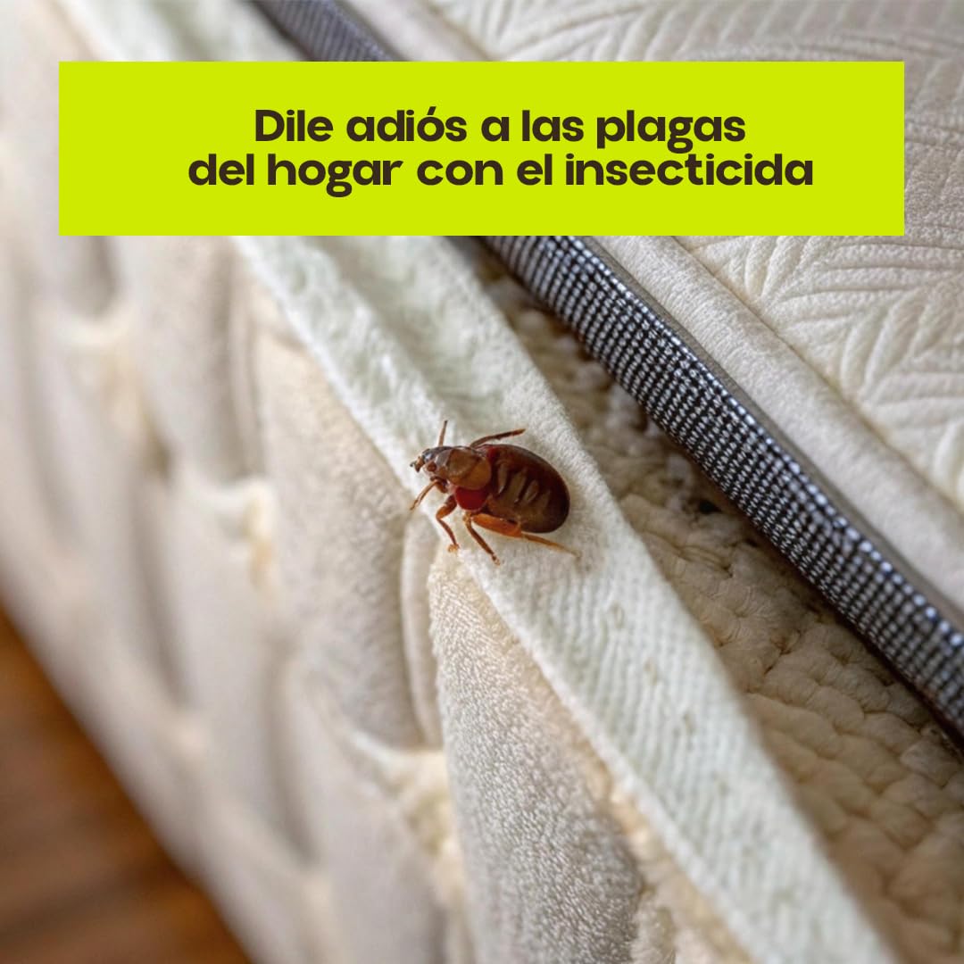 Insecticida contra CHINCHES, PULGAS Y ARAÑAS 500 ml Listo para su Uso MUY EFICAZ | Efecto durante 3 meses tras su aplicación | Sin Olor ni Manchas en Tejidos | Nexum Market (1)