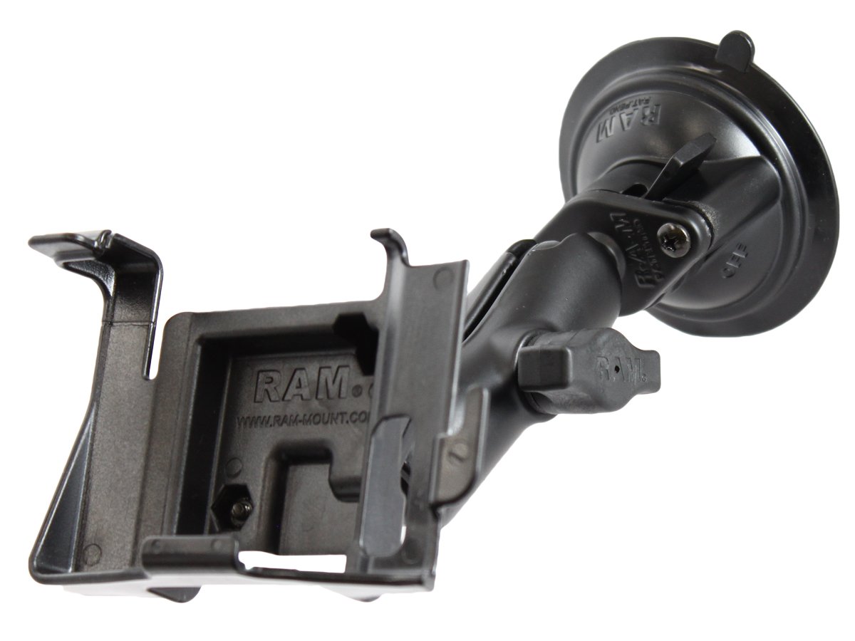 Soporte de Ventosa Rotación para Garmin Nuvi 300, 310, 350, 360 ram-b-166-ga21u