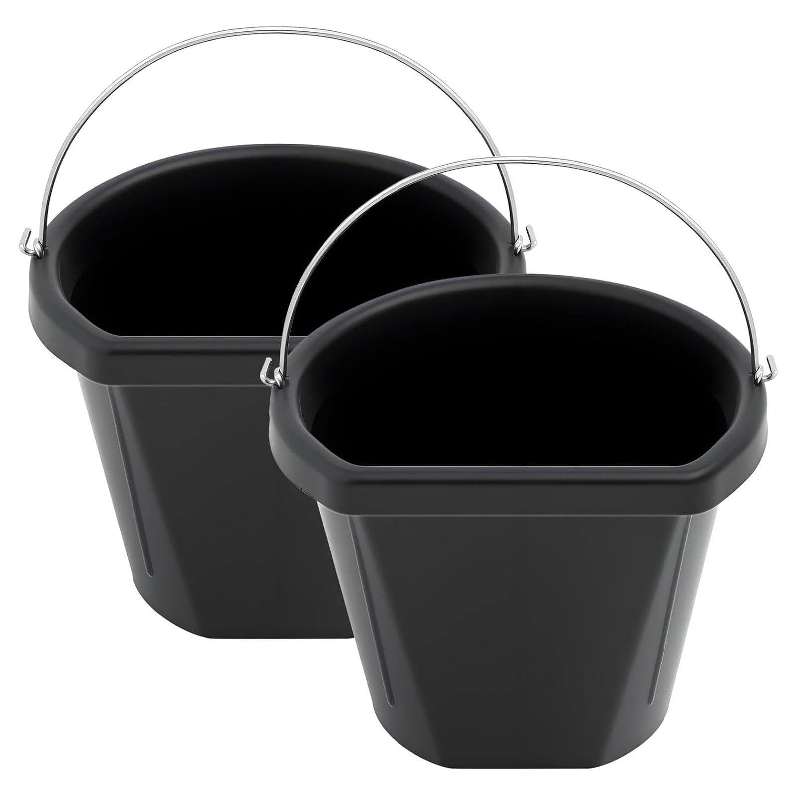 MagiDeal Cubo de Goma para alimento de Caballos, 18 l, Multiusos, para Granjas, Patios y zoológicos.