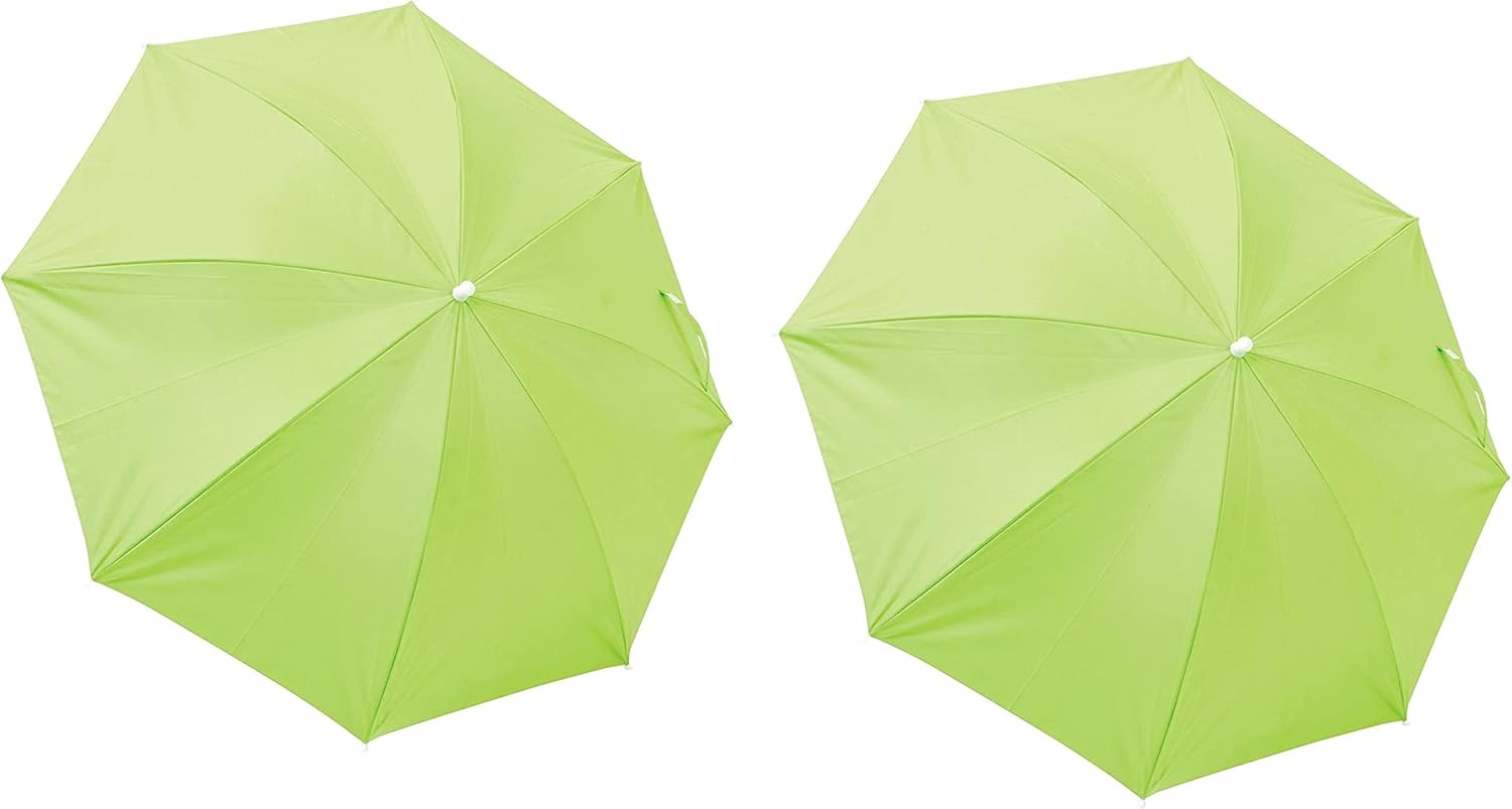 Generic Lime Beach Chair Clamp on Umbrella- 4' - 2 Pack