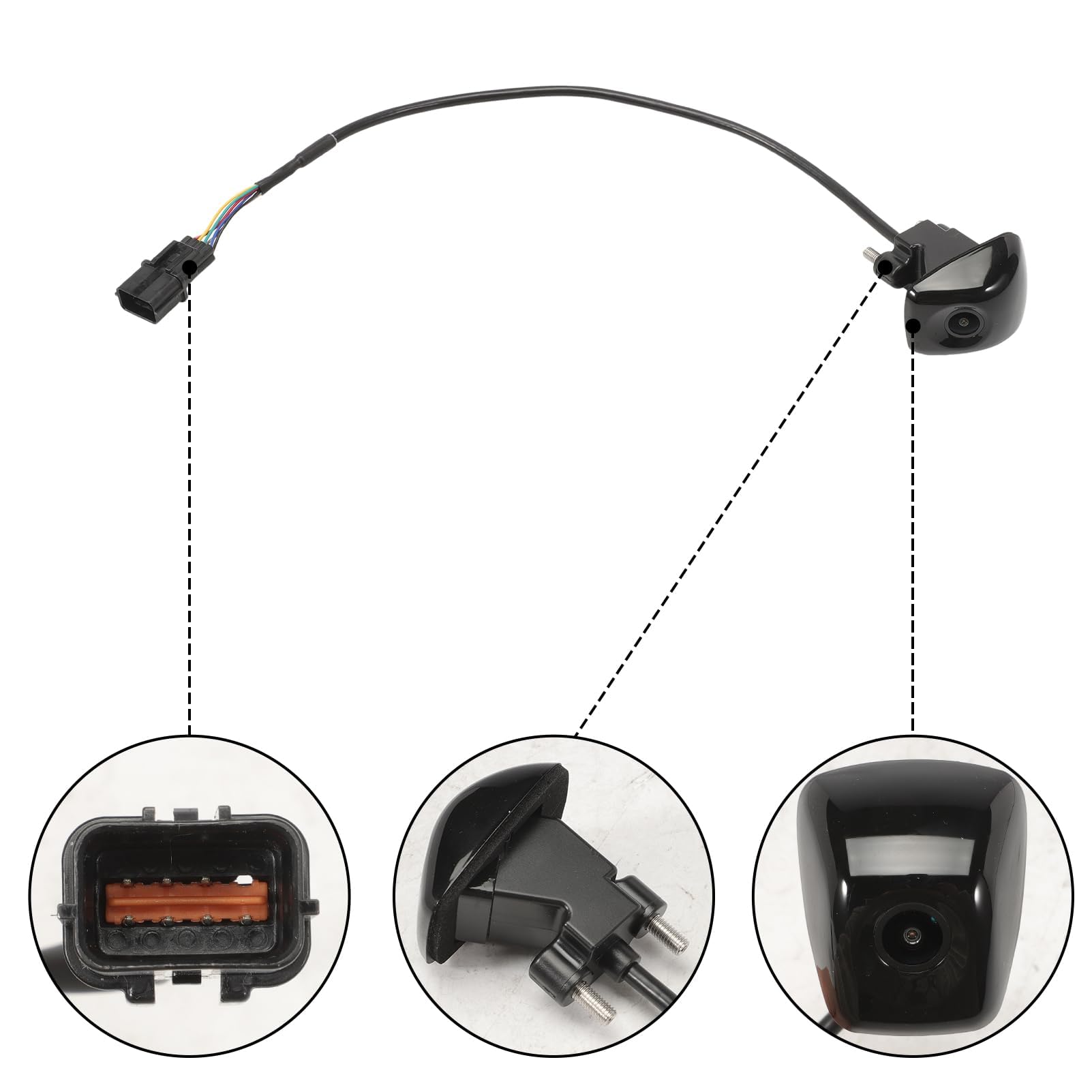 Caméra de stationnement 95760-C8001 avec caméra de recul étanche pour aide au stationnement I20