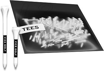 Vice Golf Tees 60 Driver Tees & 15 Short Tees