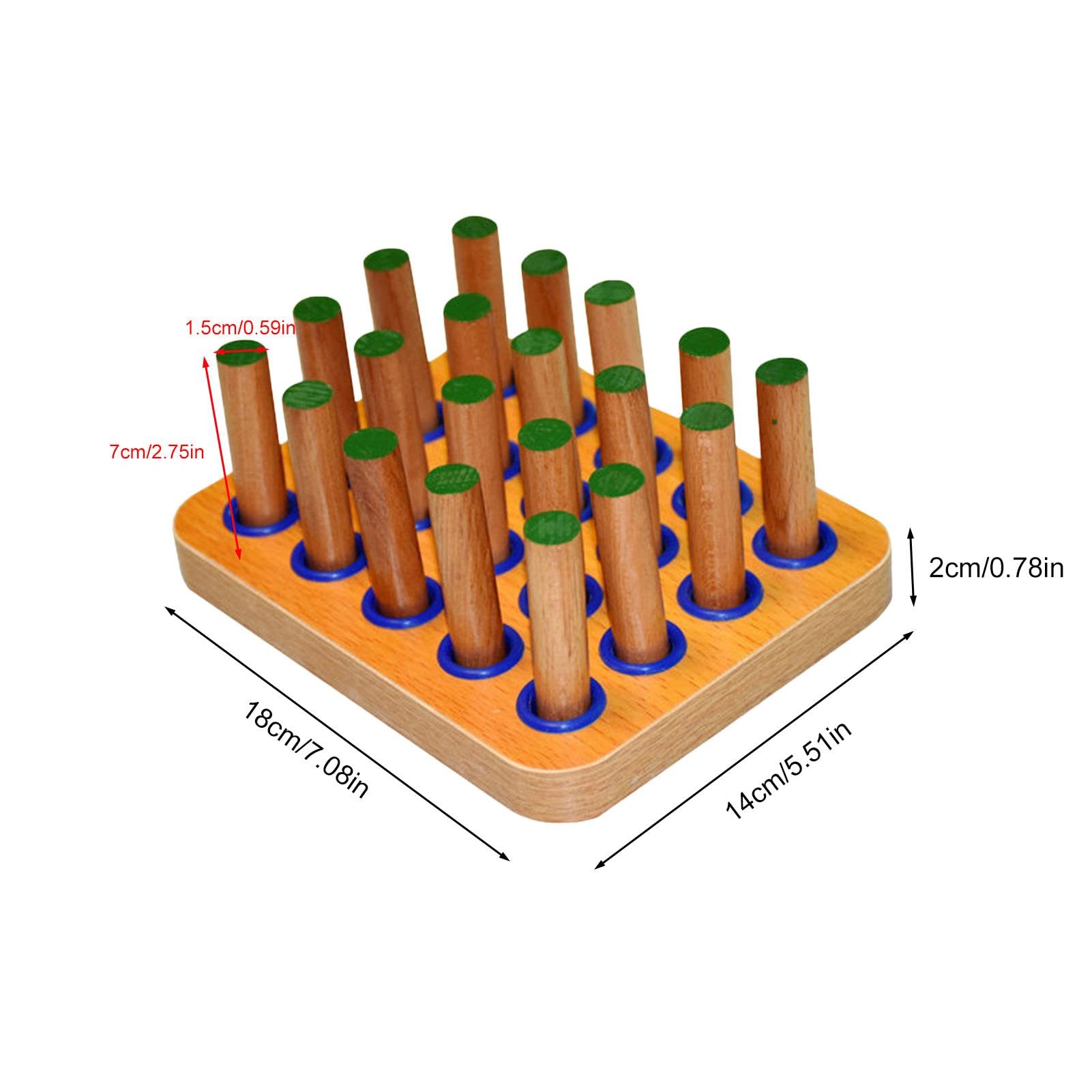 Amazon.co.jp: 指の器用さペグボード - 指の器用さのためのペグボード