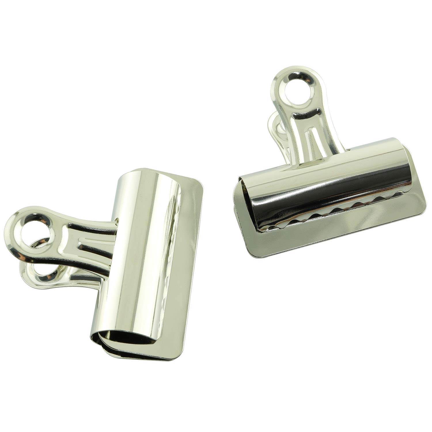 Longdex Bulldog Clip 4PCS 75mm/3Inch Alloy Bulldog Grip Clip for Photos Maps Papers Bills - Image 2