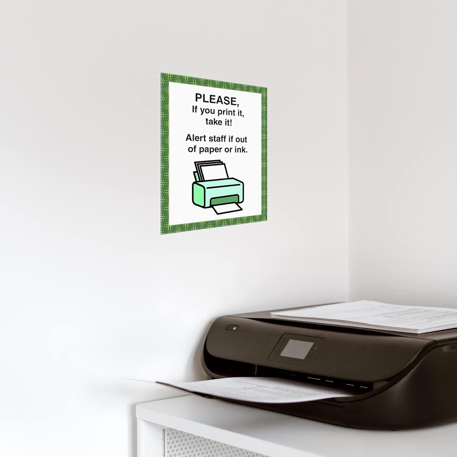 Full Sheet Sicker Paper Laser/Ink Jet Shipping Labels 1 Label Per Page (100 Sheets)
