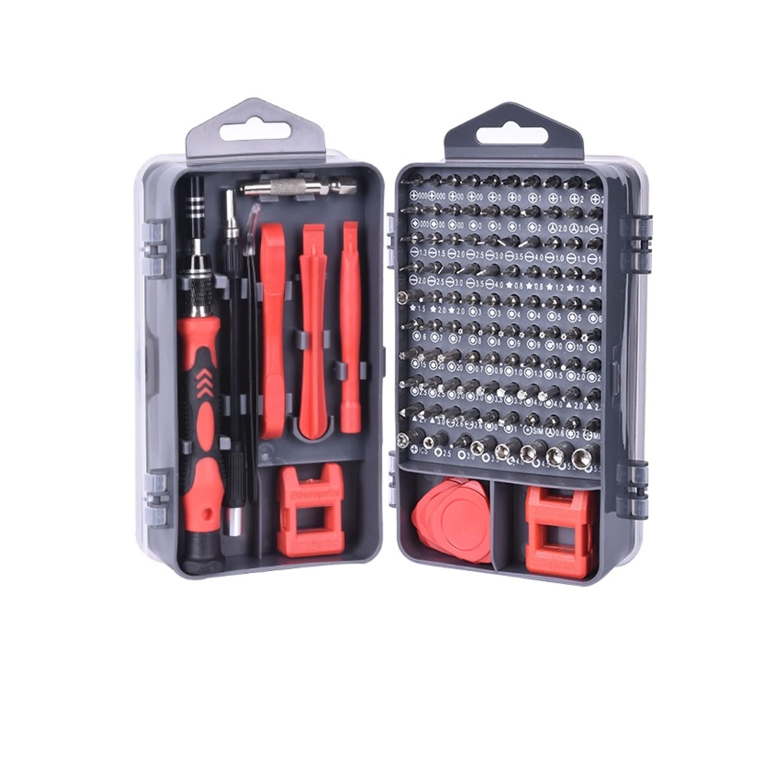 Juego de destornilladores portátiles Juego de destornilladores de precisión Destornillador magnético Destornillador Mango Reparación de teléfonos móviles Kit de herramientas manuales