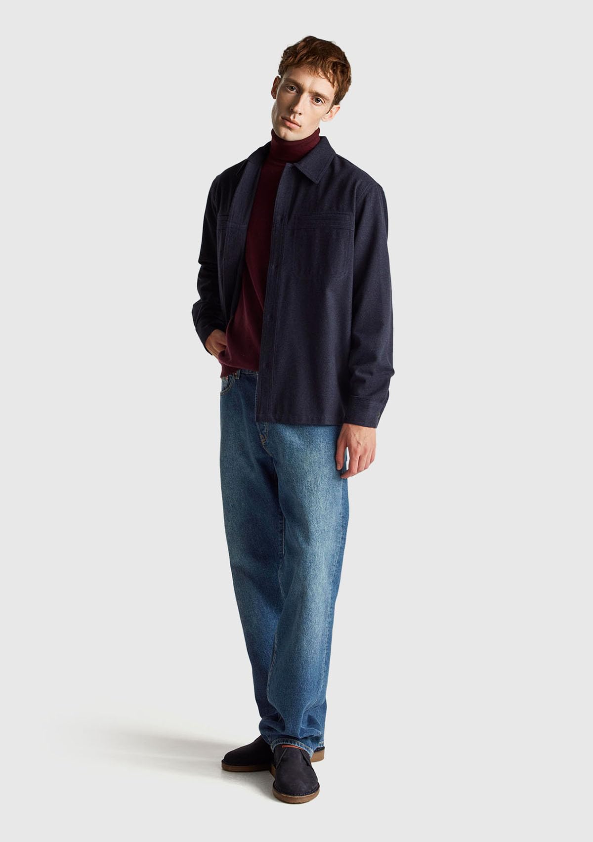 United Colors of Benetton Camicia 58g5uq06b Camicia Uomo