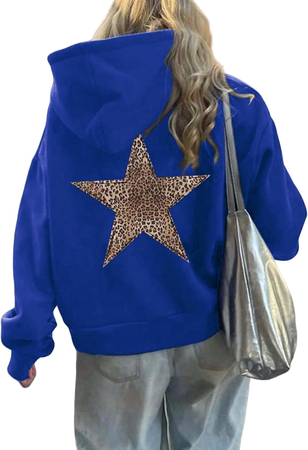 Star Graphic Hoodies Oversized Y2k Leopard Print Bhutan Ubuy