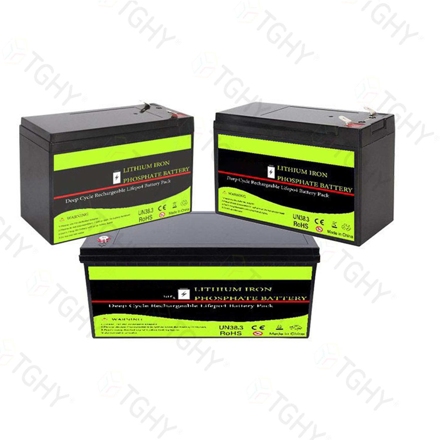 TGHY Batterie LiFePO4 12 V