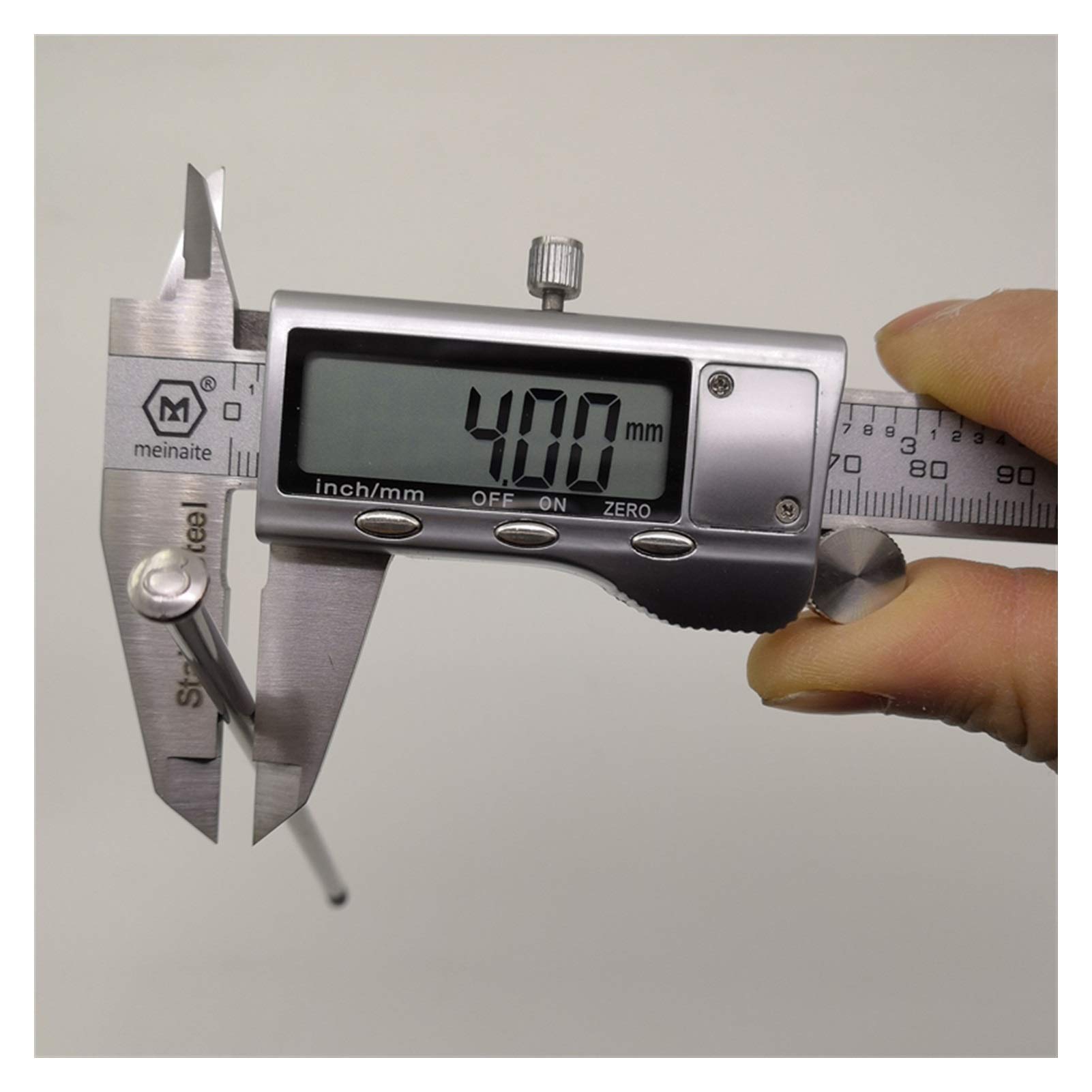 Genérico Radios de Acero para Bicicletas 8 Diámetro de Calibre 4.0 mm Cabeza Motocicleta Recta Material 304 Acero Inoxidable Sliver Color Redondo Cuerpo Motobike Rueda