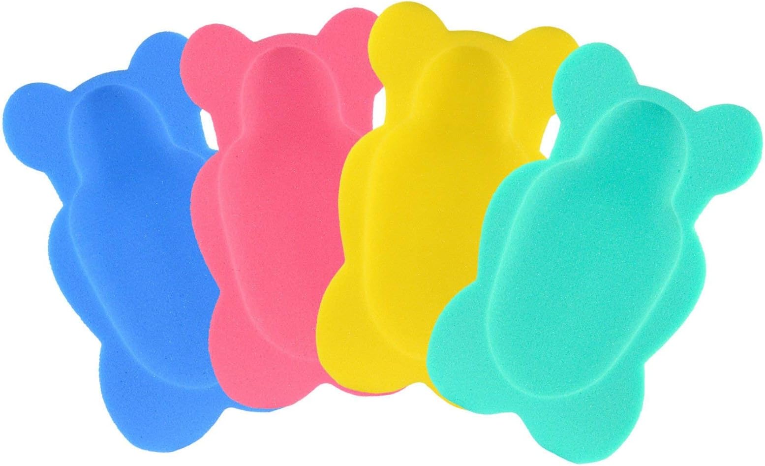 Baby Bath Sponge Support Comfort Soft Safe Foam Brand New Toddler Bath (Sponge Red)