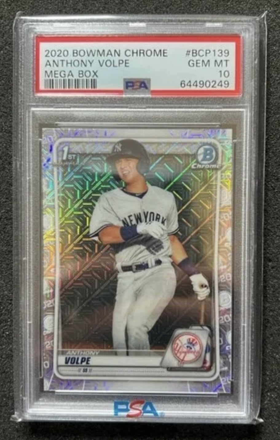 その他 2020 bowman anthony volpe auto psa10 2020 Bowman Chrome