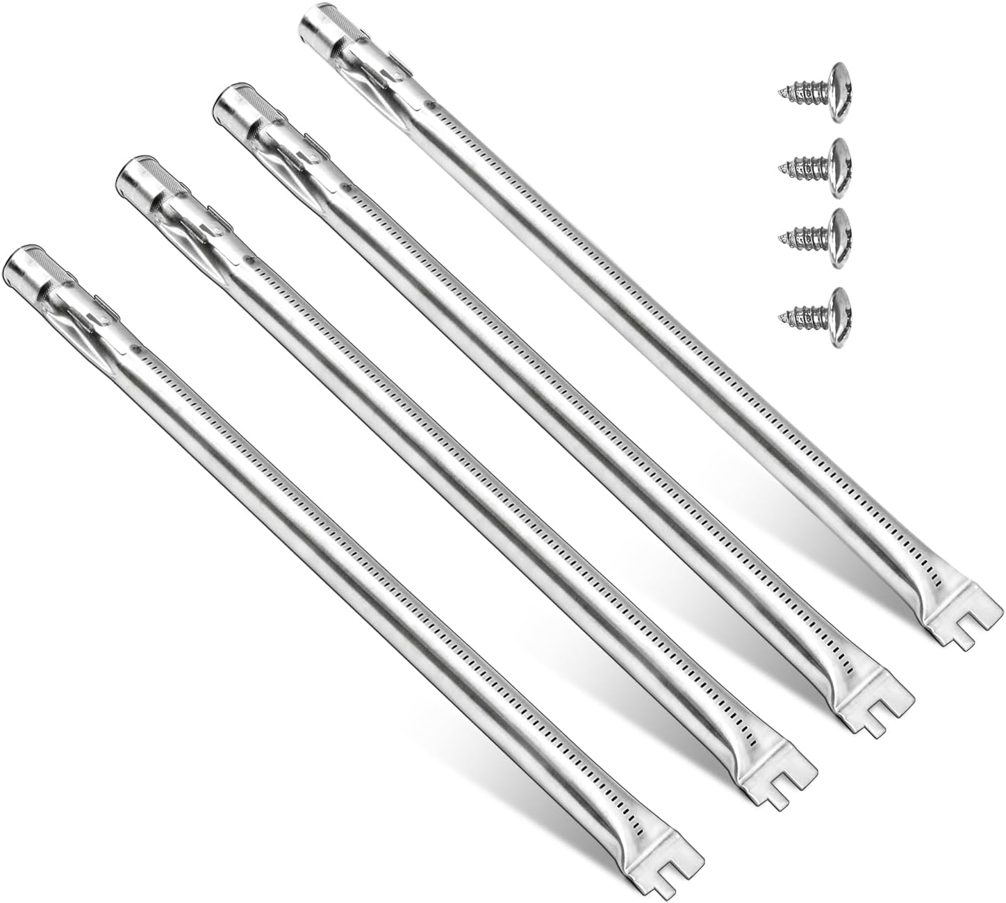 19.5" 62752 Grill Burner Set for Weber Genesis 300 Series, Burner Tube Replacement Weber Genesis E310 E320 E330 S310 S320 S330 EP310 EP320 EP330 with Front Control