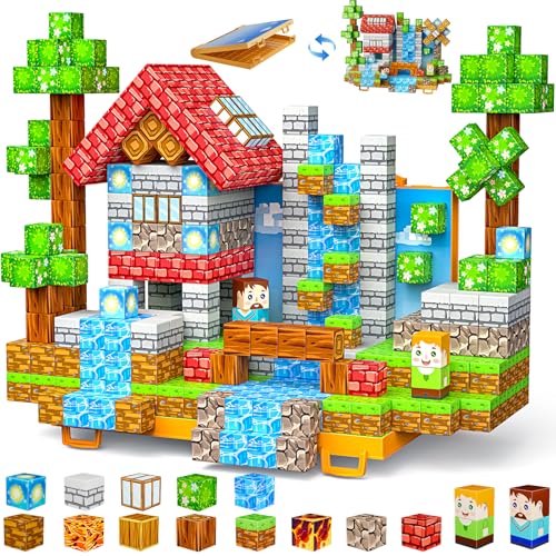 Wxlbr Magnetic Blocks, Magnetic Building Blocks,STEM Constructions Magnet Blocks for