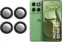 Combo (04 PCS) Película Lente Câmera Lisa Para Motorola Moto Edge 60 / Edge 60 Pro/Edge 60 Fusion (DOURADA)