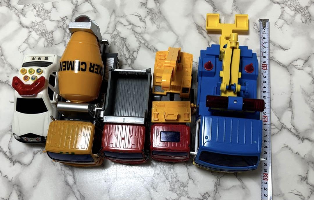 Amazon.co.jp: 車 おもちゃ トイコー はたらくくるま 売り 5台セット