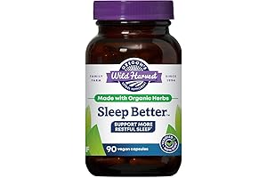 Sleep Better, Wild Harvest - Organic Supplement, 90 Count