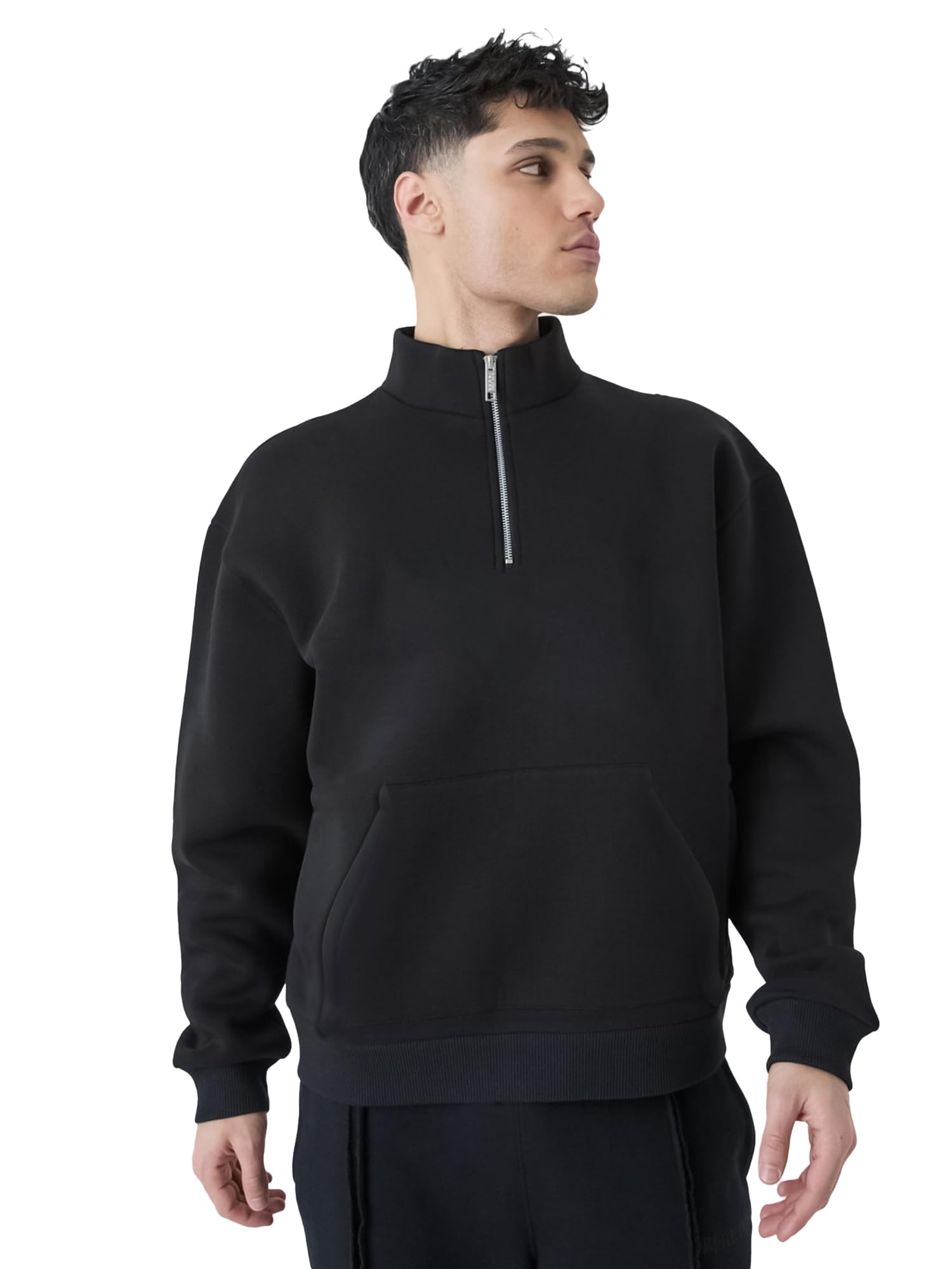 maniac ||Mens||Solid||High Neck||Full Sleeve||Cotton Fleece||Sweatshirt-picture-53