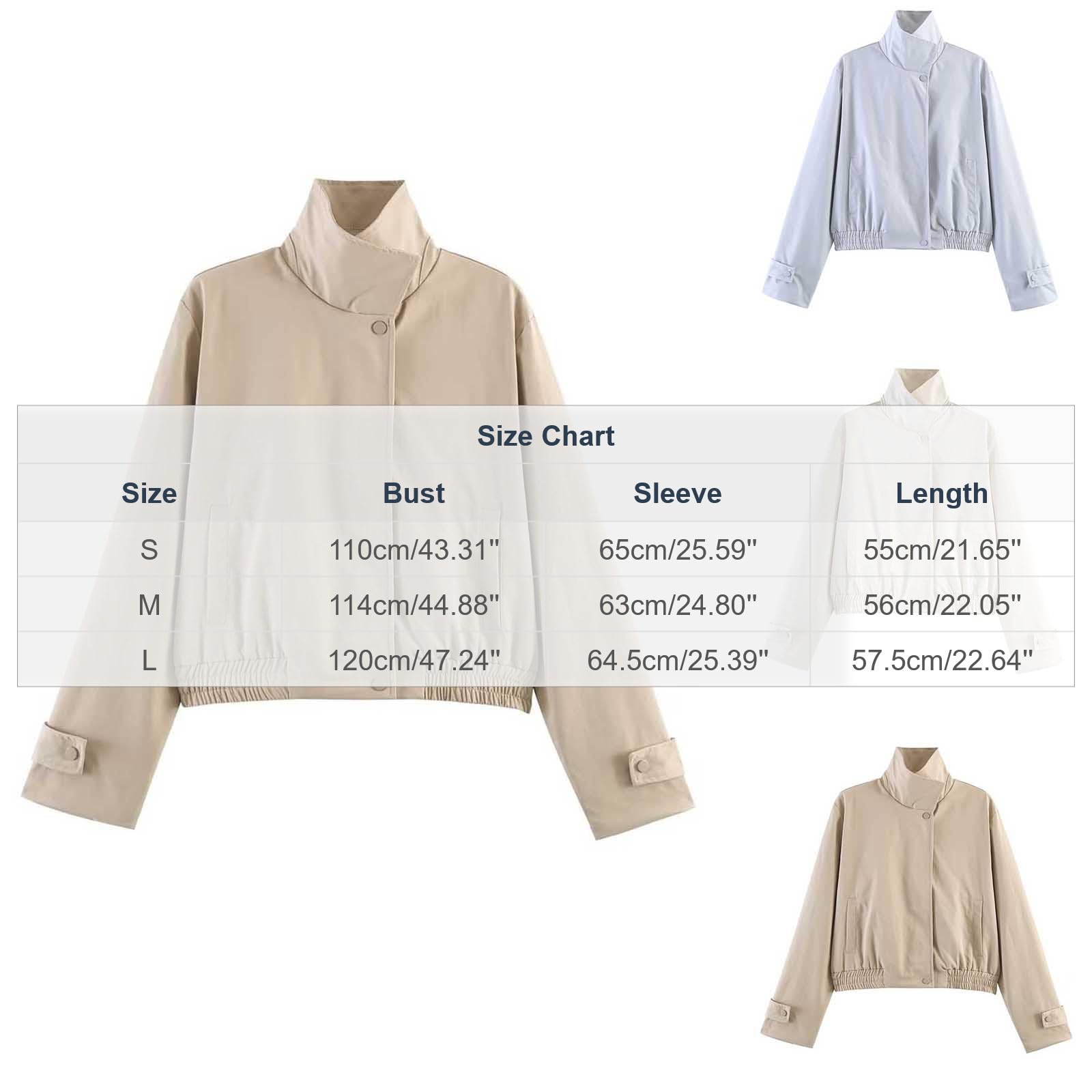 Jamicy Veste Femme Élégante Chic Blouson Oversize Casual Habit