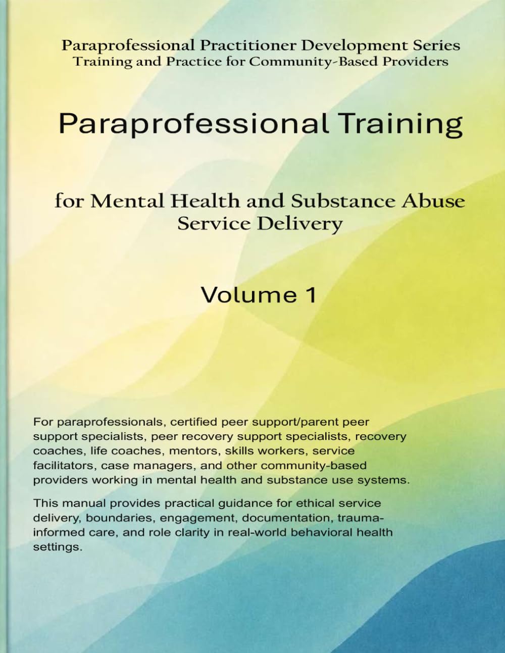 Paraprofessional Training: For Mental Health and Substance Abuse Service Delivery (Paraprofessional Practitioner Development Series)