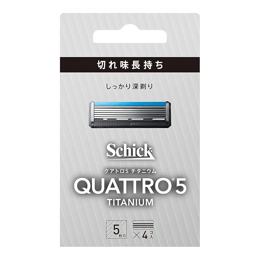 シック ハイドロ5 クアトロ5・4 ジレット 替刃 96個 未開封品 Amazon.co.jp: Schick(シック) クアトロ クアトロ5 チタニウム